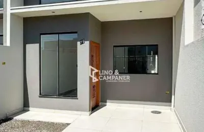 Casa com 3 dormitórios à venda, 81 m² por r$ 330.000 - nova olinda - londrina/pr