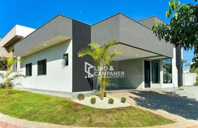 Casa com 3 suítes à venda, 156 m² por r$ 1.290.000 - morada das flores - cambé/pr