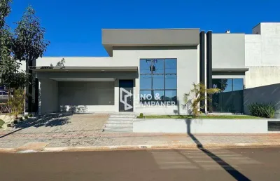 Casa com 3 suítes à venda, 162 m² por r$ 1.050.000 - morada das flores - cambé/pr