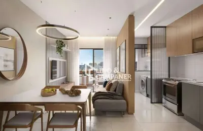 Apartamento com 2 dormitórios à venda, 56 m² por r$ 498.000,00 - aurora - londrina/pr