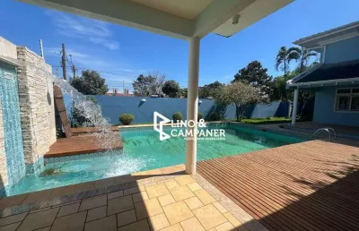 Casa com 4 dormitórios para alugar, 340 m² por r$ 10.000,00/mês - jardim higienópolis - londrina/pr