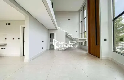 Luxo, conforto e lazer em um só lugar! sobrado à venda no condomínio aranguá – alto padrão!