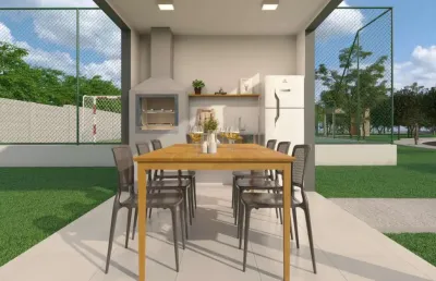 Casa no condomínio aquarela para venda com 2 quartos, 49m²