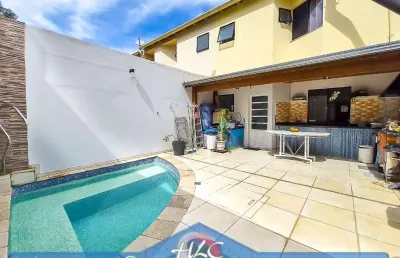 Casa com piscina a venda no condomínio villagio di siena, jardim carlos gomes. 3 dormitórios (1 suíte)