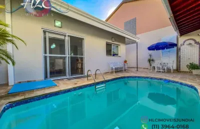 Casa em condomínio fechado para venda em jundiaí no residencial boa vista. 3 dormitórios sendo 1 suíte, 4 vagas de garagem, com piscina