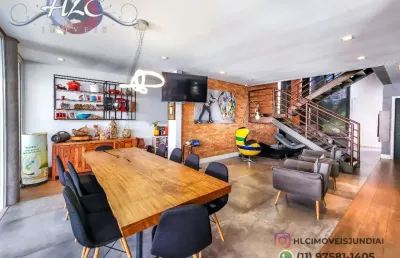 Casa em condomínio para venda em jundiaí no residencial village das flores por r$ 2.500.000,00 com 4 dormitórios