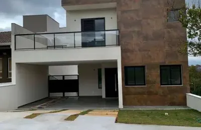 Casa sobrado à venda no condomínio terras de gênova em jundiaí, com amplo quintal e possibilidade de permuta.