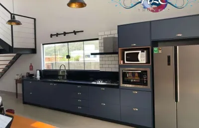 Casa de luxo com 3 suítes e área gourmet no condomínio ibi aram 2
