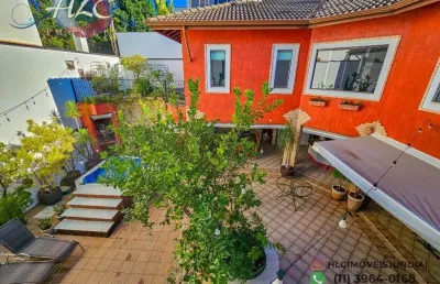 Luxuosa mansão em condomínio de alto padrão em jundiaí | 4 suítes, lazer exclusivo e permuta