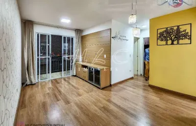 Apartamento com 2 quartos e 1 banheiro para alugar, 54 m² mobiliado com armários, fogão e geladeira no bairro do retiro em jundiaí