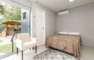 Studio 100% mobiliado! vila das acácias – viva o melhor do sul da ilha!