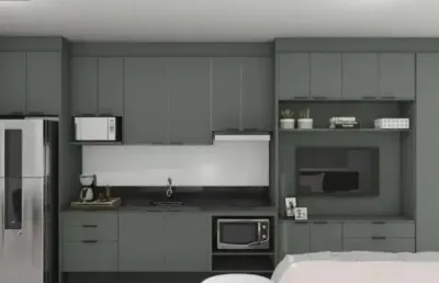 Alugue um studio exclusivo no estação santa mônica – florianópolis
