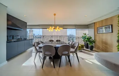 Apartamento locação - tatuapé - 113 m² - 3 suites - decorado e mobiliado