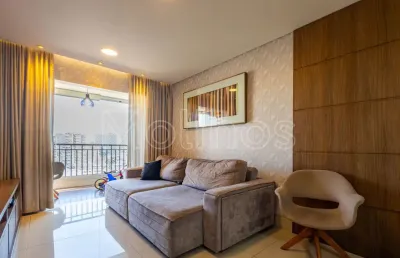 Apartamento locação - tatuapé - 70 m² - decorado mobiliado - 2 dormitórios