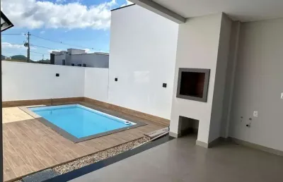 Casa alto padrao, loteamento bosque da mata, tijucas - sc