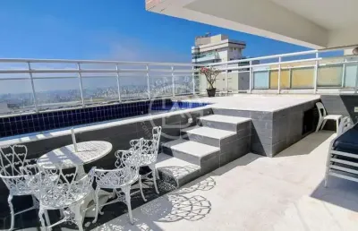 Cobertura duplex para venda em são paulo, santana, 4 dormitórios, 4 suítes, 3 banheiros, 4 vagas