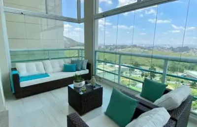 Apartamento para venda em santana de parnaíba, tamboré, 4 dormitórios, 3 suítes, 5 banheiros, 4 vagas