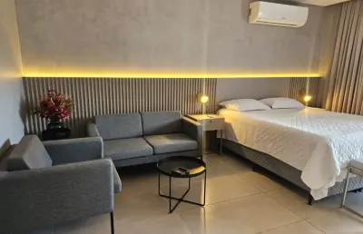 Flat vista mar, 45m2 a venda  mobiliado, jardim oceania!