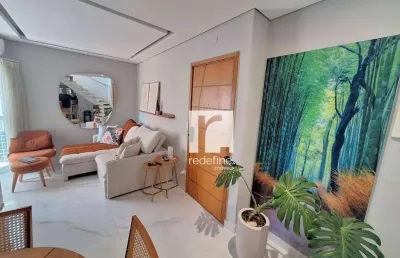 Apartamento duplex com 3 dormitórios à venda, 134 m² por r$ 873.000 -  rua brasílio machado, 456 - centro - são bernardo do campo/sp
