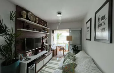 Lindo apartamento reformado, 1 dormitório, vaga e varanda gourmet por r$ 390.000 - vila caminho do mar - são bernardo do campo/sp