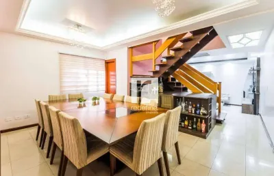 Sobrado impecável com 4 suítes, 4 vagas e brinquedoteca à venda por r$ 1.700.000 - saúde - são paulo/sp