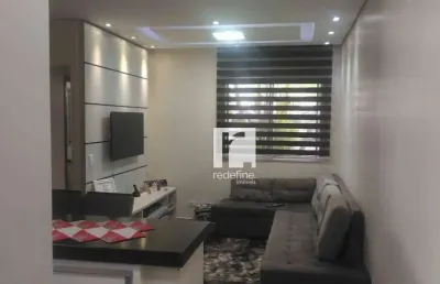 Apartamento com 2 dormitórios à venda, 52 m² por r$ 272.000,00 - demarchi - são bernardo do campo/sp