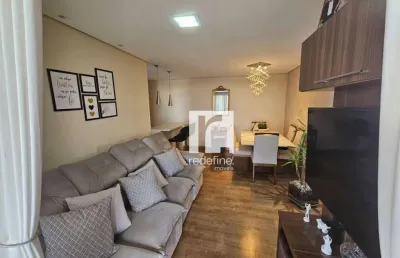 Apartamento com 3 dormitórios à venda, 80 m² por r$ 852.000 - estrada das lágrimas, 1466 - jardim são caetano - são caetano do sul/sp