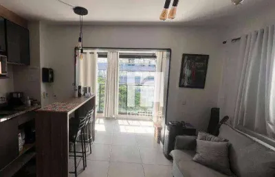 Apartamento mobiliado na chácara inglesa com 45m² 01 suíte e vaga de garagem, disponível para venda: r$ 643.000,00 e locação. pacote: r$ 4.861,00