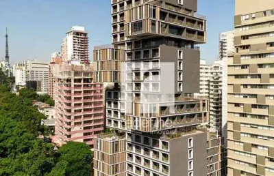 Studio com 1 dormitório para alugar, 22 m² por r$ 4.170/mês - cerqueira césar - são paulo/sp