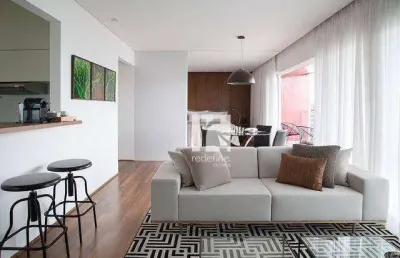 Apartamento com 1 dormitório, (01 suíte) para alugar, 90 m² por r$ 13.209/mês -  rua nova cidade, 147 - vila olímpia - são paulo/sp