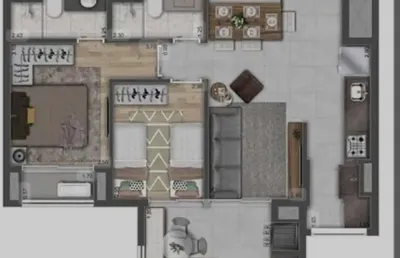 Apartamento para venda em são paulo, jardim independência, 1 dormitório, 1 suíte, 2 banheiros, 1 vaga