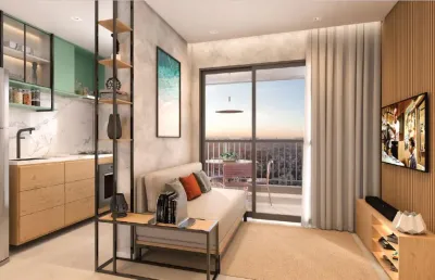 Apartamento 50m²  entrega em 4 meses | 2 dorms com suíte - varanda com churrasqueira a carvão