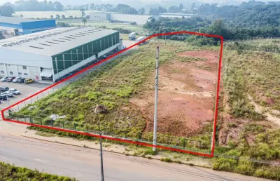 Terreno à venda na avenida paraná, 5589, estados, fazenda rio grande, 13003 m2 por r$ 3.400.000