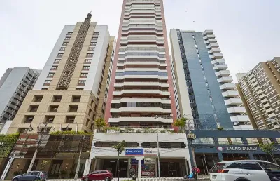 Apartamento com 4 quartos à venda na avenida sete de setembro, 4229, batel, curitiba, 223 m2 por r$ 1.860.000