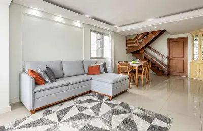 Cobertura com 4 quartos à venda na avenida presidente getúlio vargas, 3084, água verde, curitiba, 157 m2 por r$ 1.590.000