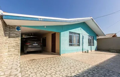 Casa com 3 quartos à venda na rua edgar basso, 245, jardim lise, campo largo, 179 m2 por r$ 495.000