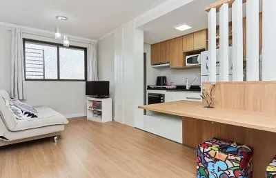Apartamento com 1 quarto à venda na avenida presidente wenceslau braz, 3685, portão, curitiba, 36 m2 por r$ 335.000