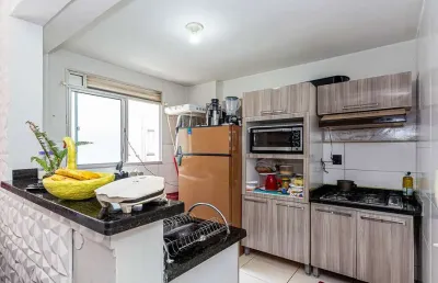 Apartamento com 2 quartos à venda na estra guilherme weigert, 1725, santa cândida, curitiba, 44 m2 por r$ 210.000
