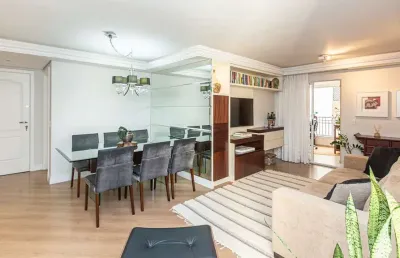 Apartamento com 3 quartos à venda na rua sete de abril, 445, alto da rua xv, curitiba, 104 m2 por r$ 899.000