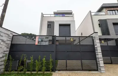 Casa com 3 quartos à venda na rua josé wosch sobrinho, 42, tingui, curitiba por r$ 920.000