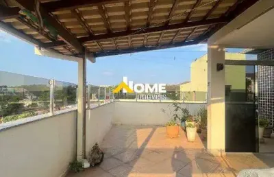 Cobertura à venda, 3 quartos, 1 suíte, 2 vagas, cardoso - belo horizonte/mg