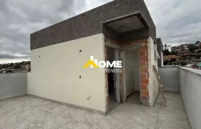 Cobertura à venda, 2 quartos, 1 vaga, mangueiras - belo horizonte/mg