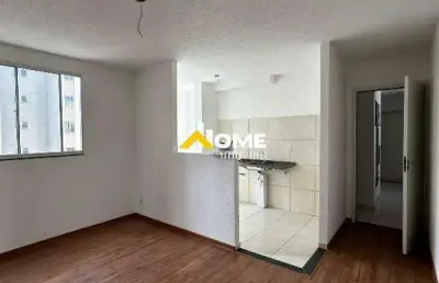 Apartamento à venda, 2 quartos, 1 vaga, chácara contagem - contagem/mg