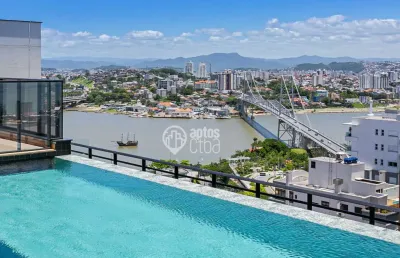Apartamento com 2 quartos à venda na rua felipe schmidt, 869, centro, florianópolis por r$ 1.490.000