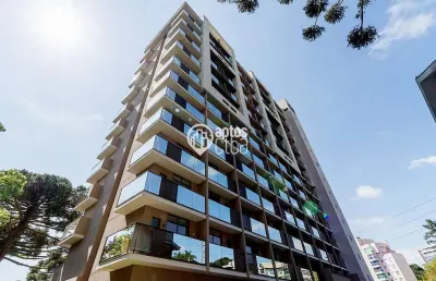 Apartamento com 1 quarto à venda na rua bárbara cvintal, 280, mossunguê, curitiba por r$ 375.000