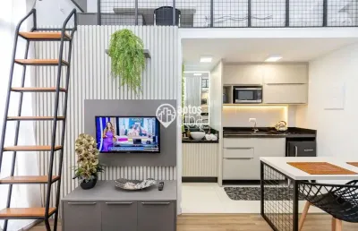 Apartamento com 1 quarto à venda na rua bárbara cvintal, 280, mossunguê, curitiba por r$ 439.000
