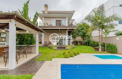 Casa em condomínio fechado com 4 quartos à venda na rua raposo tavares, 2234, pilarzinho, curitiba por r$ 3.600.000