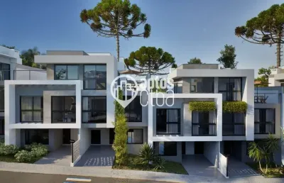 Casa em condomínio fechado com 3 quartos à venda na joão krasinski, 412, são lourenço, curitiba por r$ 1.660.035