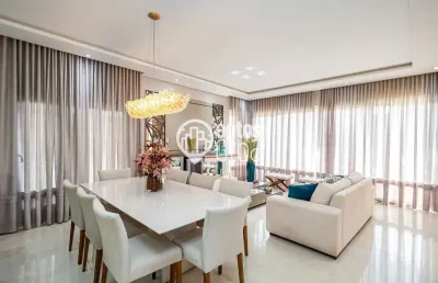 Casa em condomínio fechado com 6 quartos à venda na rua hermenegildo luca, 101, são braz, curitiba por r$ 3.800.000