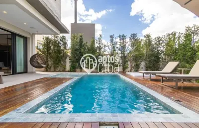 Casa em condomínio fechado com 4 quartos para alugar na rua domingos gulin, 111, butiatuvinha, curitiba por r$ 35.000